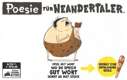 Poesie für Neandertaler Cover