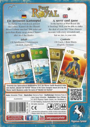 Port Royal Rückseite