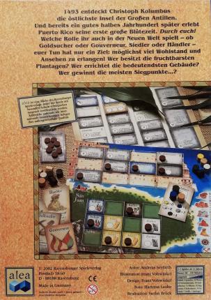 Puerto Rico Rückseite