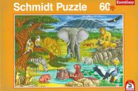 Cover 'Puzzle Tiere am Wasserloch - 60 Teile'