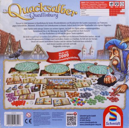 Die Quacksalber von Quedlinburg Rückseite
