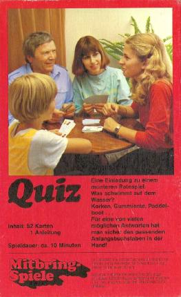 Quiz Rückseite
