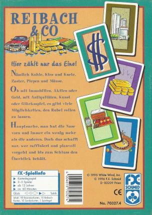 Reibach & Co. Rückseite