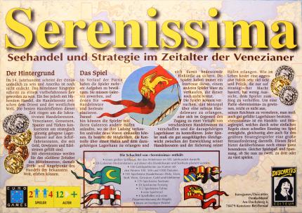 Serenissima Rückseite