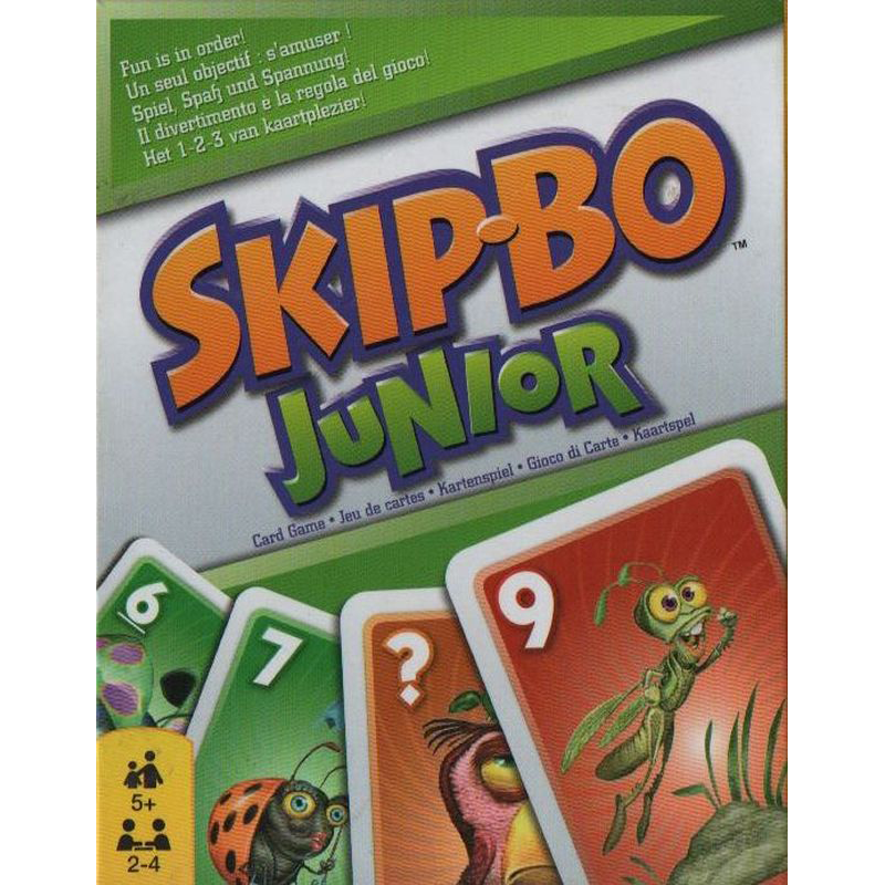 SkipBo Junior Cover des Brettspiels 'SkipBo Junior'
