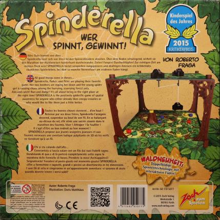 Spinderella Rückseite