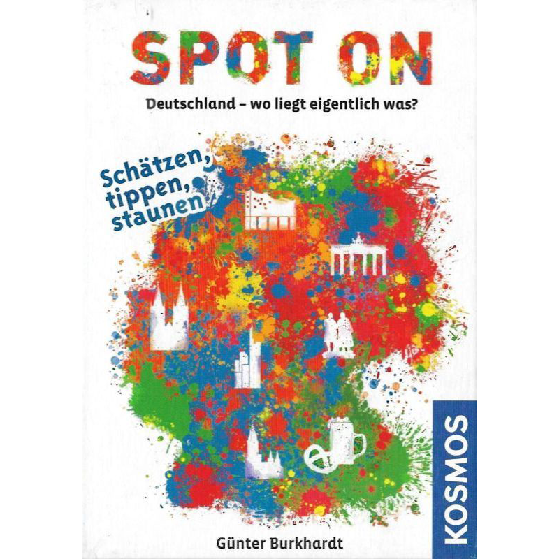 Spot on Cover des Brettspiels 'Spot on'