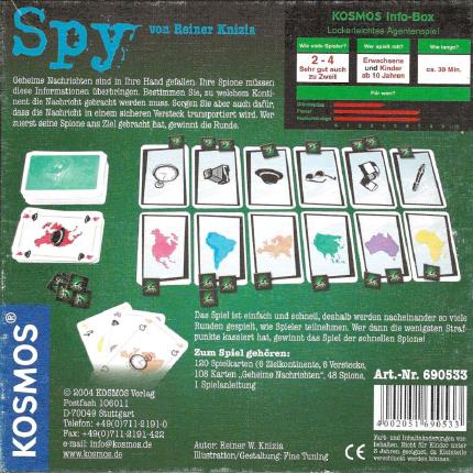 Spy - Ein Spion kommt selten allein Rückseite