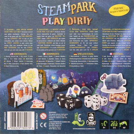Steam Park &ndash; Play dirty Rückseite