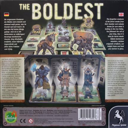The Boldest Rückseite