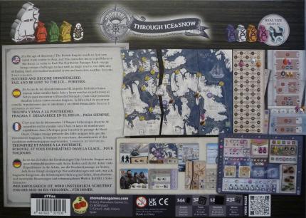 Through ice and snow Rückseite