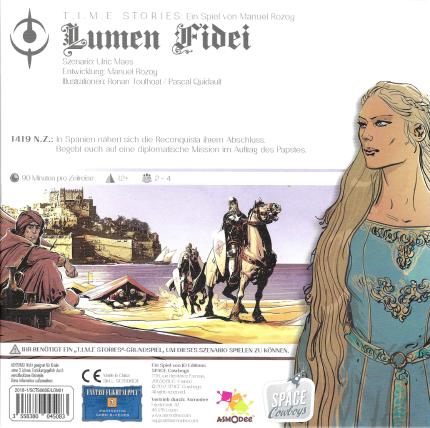 Time Stories &ndash; Lumen fidei Rückseite