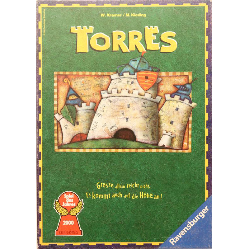 Torres Cover des Brettspiels 'Torres'