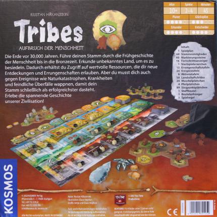 Tribes &ndash; Aufbruch der Menschheit Rückseite