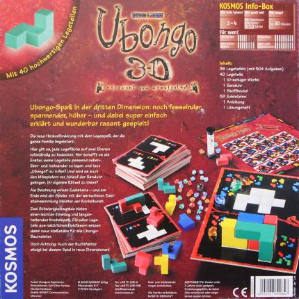 Ubongo 3D Rückseite
