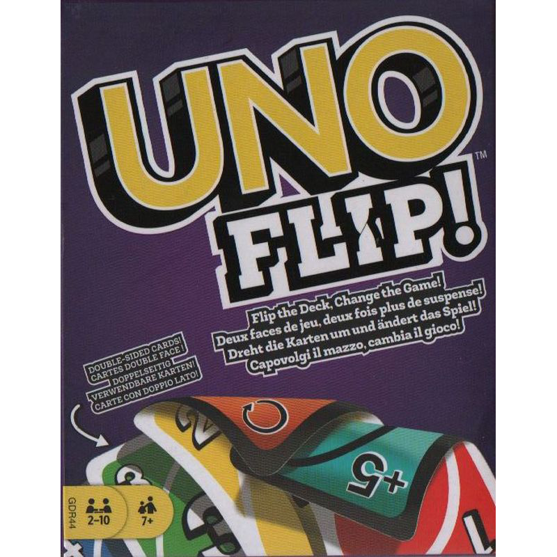 Uno Flip! Cover des Brettspiels 'Uno Flip!'