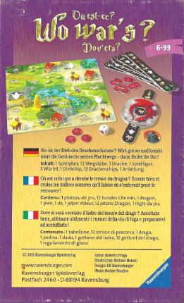 Wo war&rsquo;s? (Mitbringspiel) Rückseite