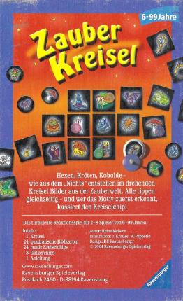 Zauberkreisel Rückseite